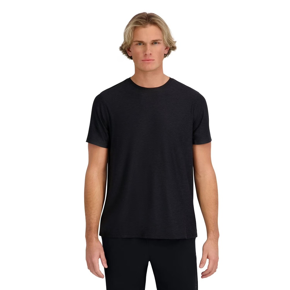 Outdoor Voices Mens CloudKnit T-Shirt Black XXL Short Sleeve Crew Neck NWT